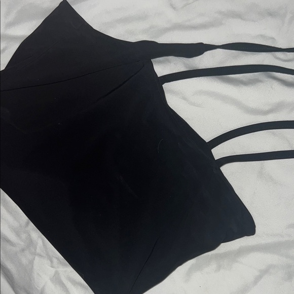 Tops - Black Strappy Top